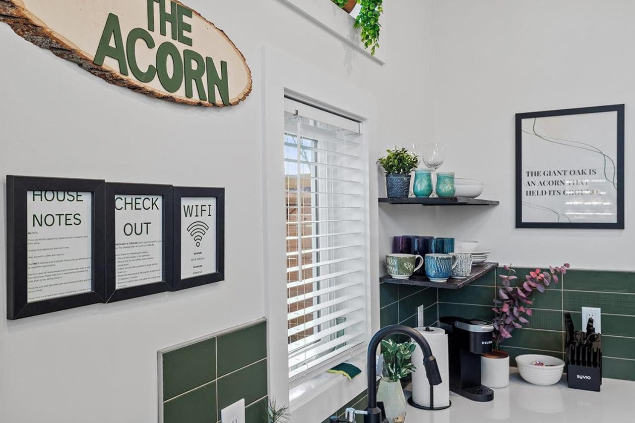 The Acorn - Tiny House In Historic Oakwood Villa Raleigh Ngoại thất bức ảnh