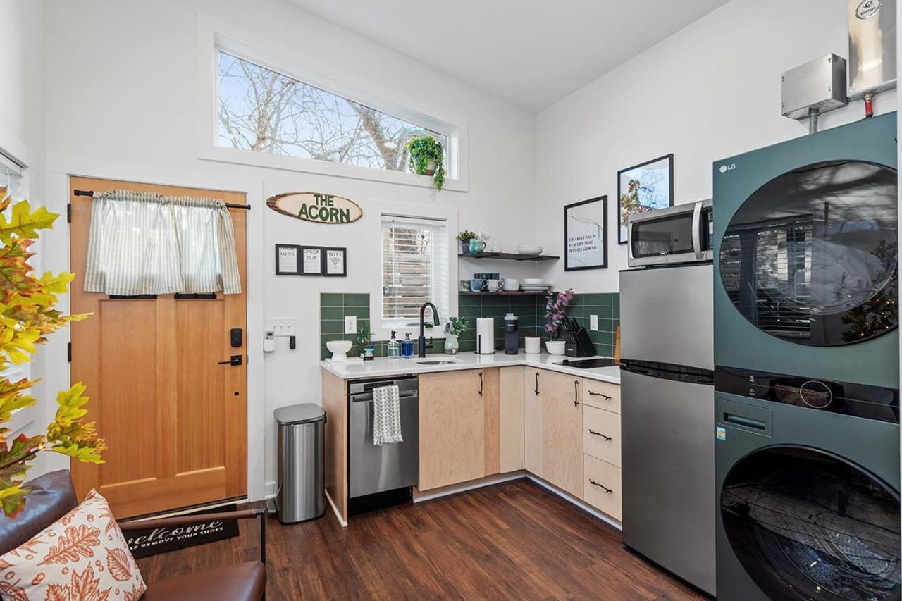 The Acorn - Tiny House In Historic Oakwood Villa Raleigh Ngoại thất bức ảnh